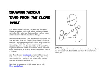 Drawing Ahsoka Tano From The Clone Wars