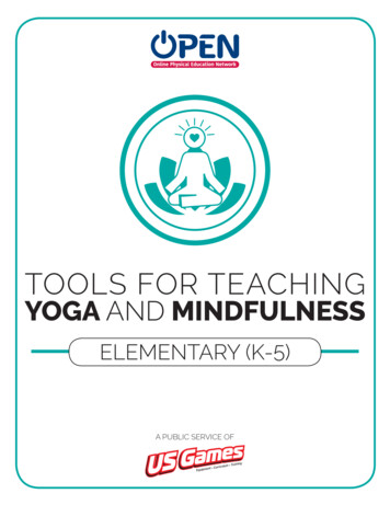 TOOLS FOR TEACHING YOGA AND MINDFULNESS