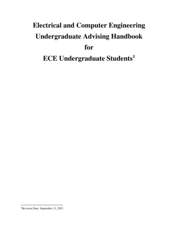 Electrical And Computer Engineering Undergraduate 