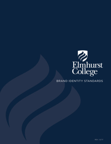 BRAND IDENTITY STANDARDS - Elmhurst University