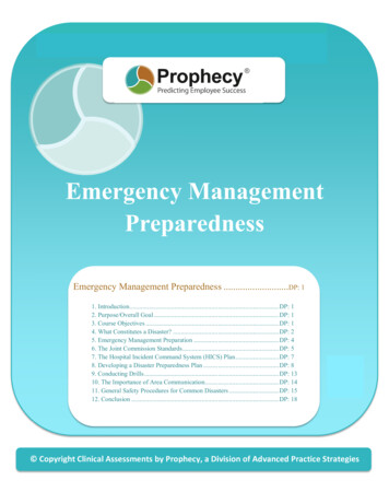 Emergency Management Preparedness - Microsoft