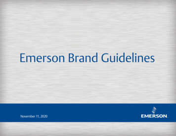 Emerson Brand Guidelines - Emerson Electric