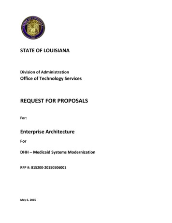 Enterprise Architecture - Louisiana