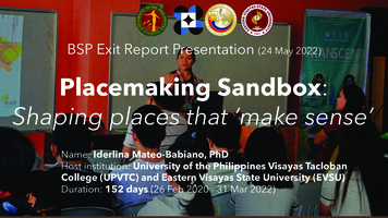 Placemaking Sandbox - Pcieerd.dost.gov.ph