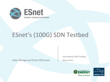 ESnet's(100G)SDN( Testbed( - Internet2