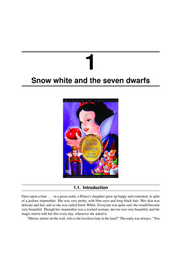Snow White And The Seven Dwarfs - Eindhoven University Of .
