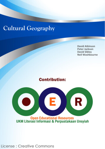 Cultural Geography - Unsyiah