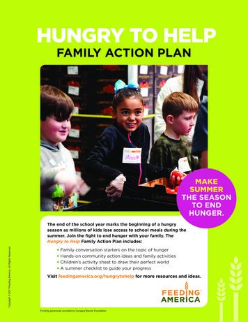 FAMILY ACTION PLAN - Feeding America