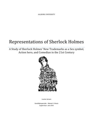Representations Of Sherlock Holmes - AAU