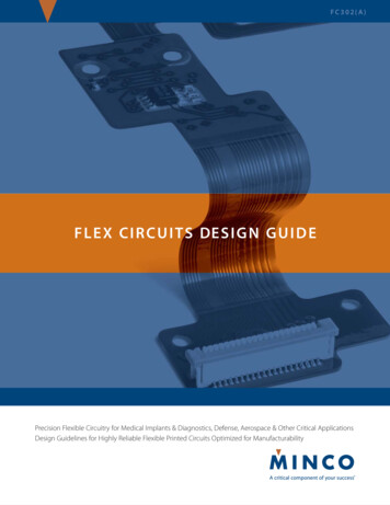 Minco Flex Circuits Design Guide - BiS Sistem