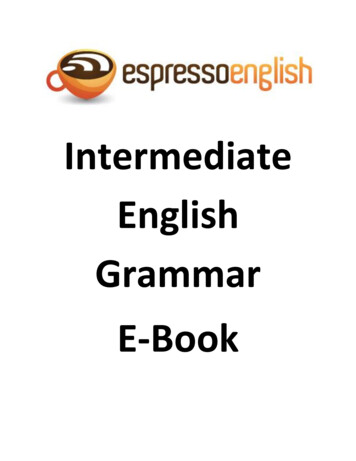 Free English Grammar E-Book - Espresso English