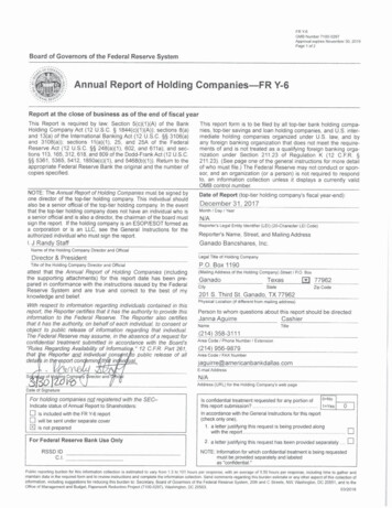 REPORT ITEM 1, PAGE 1 - Dallas Fed