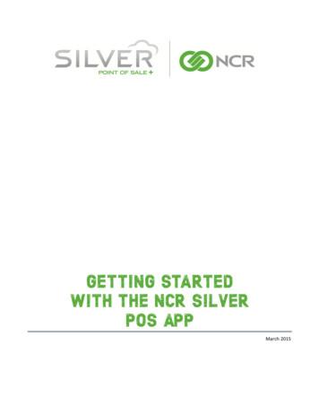 Getting Started With NCR Silver POS App Generic