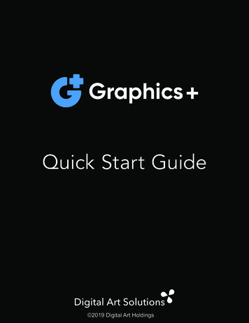 Graphics Quick Start Guide - Digital Art Solutions