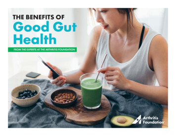 THE BENEFITS OF Good Gut Health - Arthritis 