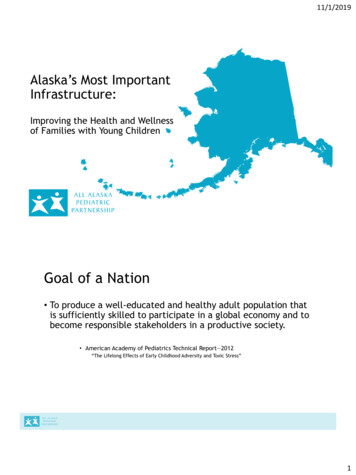Alaska’s Most Important . - Indian Health Service