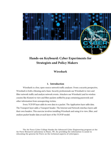 Hands-on Keyboard: Cyber Experiments For . - Air University