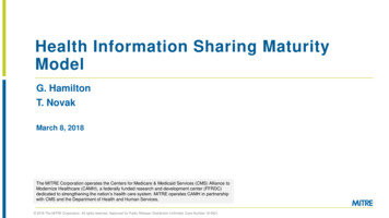 Health Information Sharing Maturity Model - Mitre Corporation