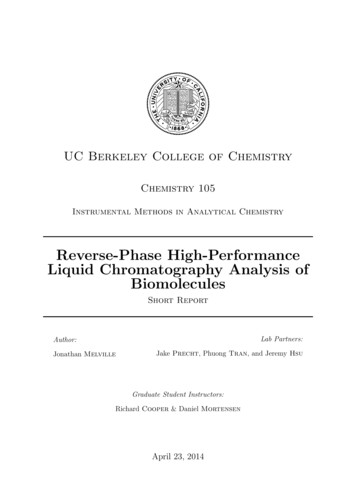Reverse-Phase High-Performance Liquid 