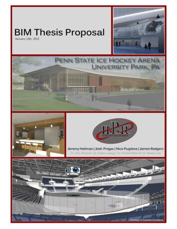 BIM Thesis Proposal