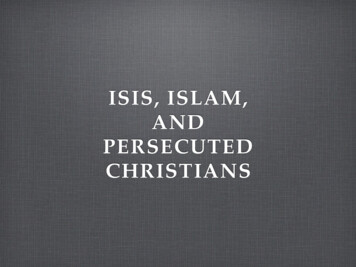 ISIS, Islam, And Persecuted Christians