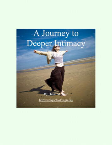A Journey To Deeper Intimacy - Unique By Design