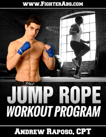 Jump Rope Workout Program - FighterAbs 