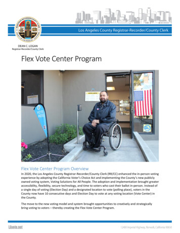Flex Vote Center Program - Eac.gov