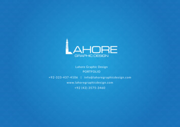 Lahore Graphic Design Company Profile - Wordpress 