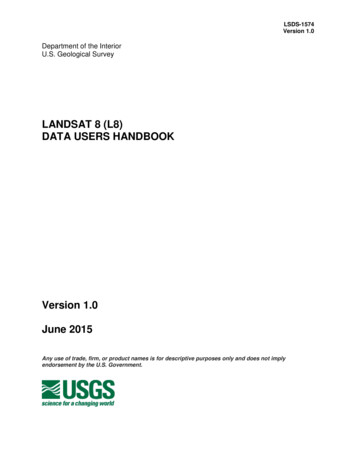 LANDSAT 8 (L8) DATA USERS HANDBOOK - GreenPolicy360