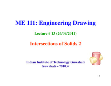 ME 111: Engineering Drawing - Iitg.ac.in