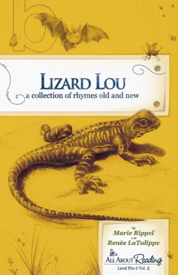 Lizard Lou: A Collection Of Rhymes Old And New