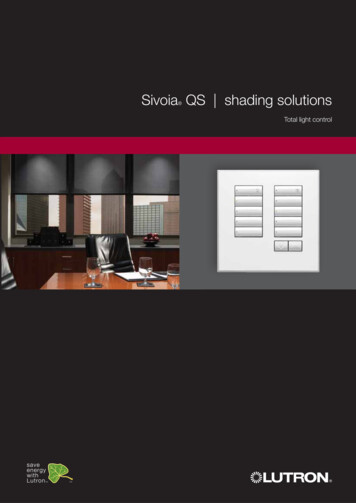 Sivoia QS Shading Solutions