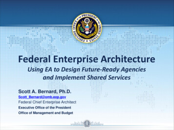 Federal Enterprise Architecture - NIST