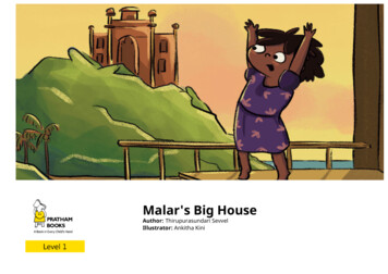 Malar's Big House - Free Kids Books