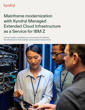 Mainframe Modernization With Kyndryl Managed Extended Cloud .