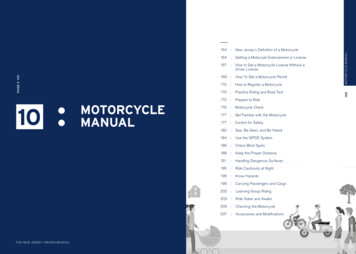 NJ Motorcycle Manual - State