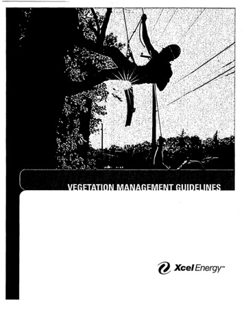Xcel Energy Vegetation Management Guidelines.