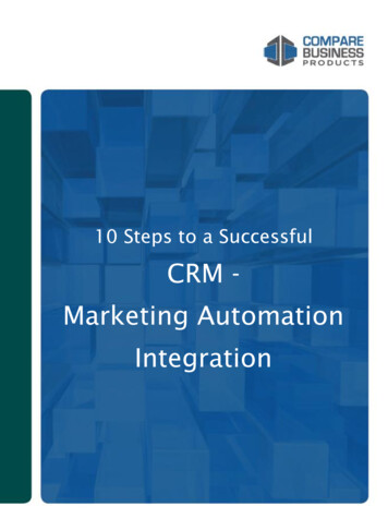 CRM - Marketing Automation Integration - Mercury Magazines