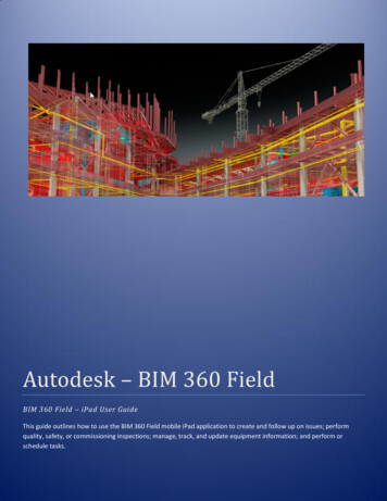 Autodesk – BIM 360 Field