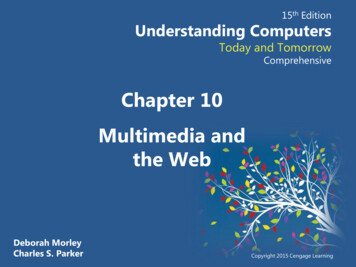 Chapter 10 Multimedia And The Web