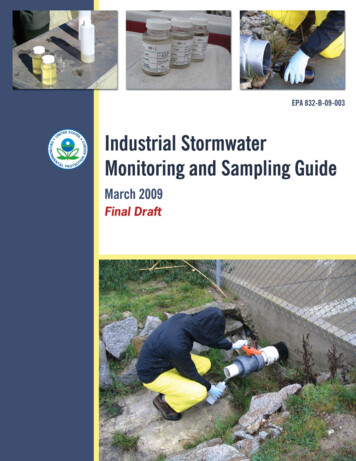 Industrial Stormwater Monitoring And Sampling Guide