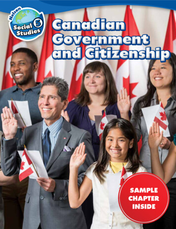 S O N E L N Canadian Government And Citizenship - Nelson