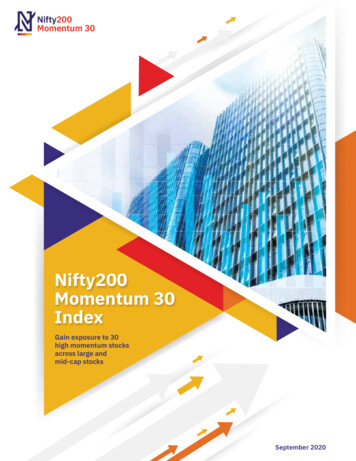 Nifty200 Momentum 30 Index - National Stock Exchange Of India