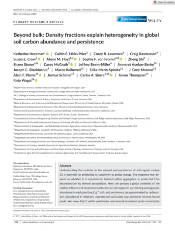 Beyond Bulk: Density Fractions Explain Heterogeneity In .