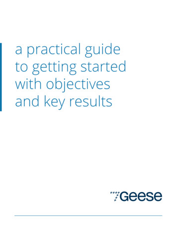 A Practical Guide To Getting Started With Objectives 