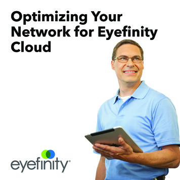 Optimizing Your Network For Eyefinity Cloud