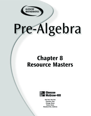 Chapter 8 Resource Masters - Mr. Hayden