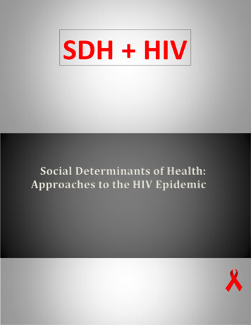 SDH HIV - Texas