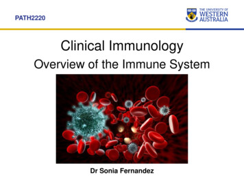 Clinical Immunology - UWA